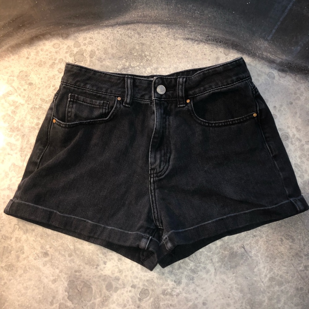Pacsun black mom shorts